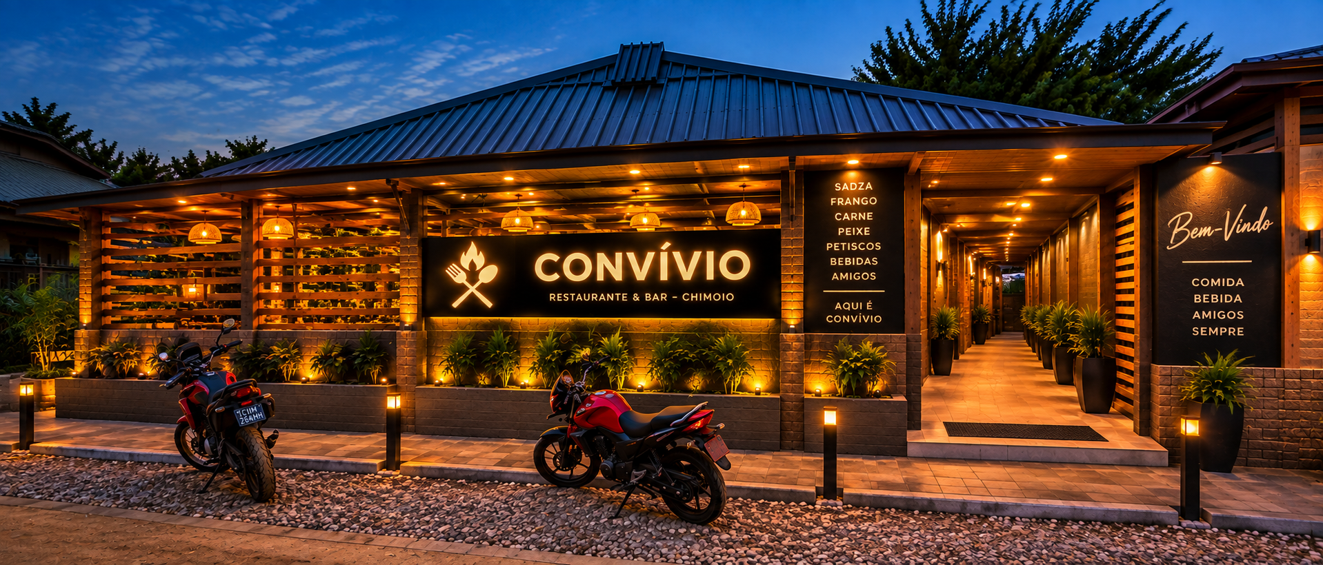 Exterior do Convívio Restaurante e Bar em Chimoio
